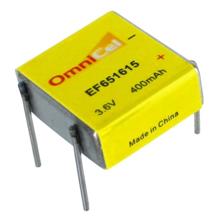 Omnicel ER651615 3.6V 400mAh Prismatic Battery BL-4PN Telematics ER651615